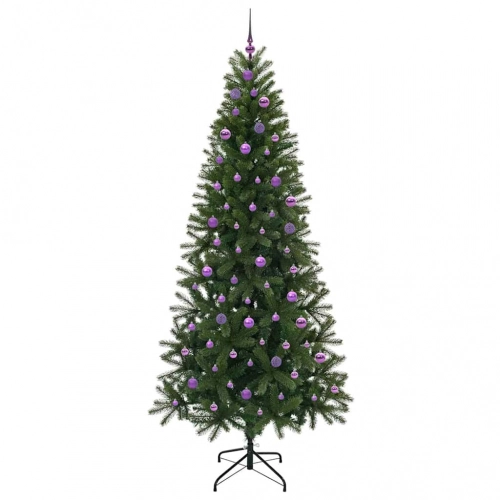 Mākslīgā Ziemassvētku Eglīte Su 300 Led Zaļa 240 Cm Pe Un Pvc Vidaxl