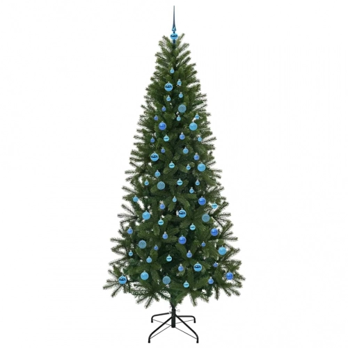 Mākslīgā Ziemassvētku Eglīte Su 300 Led Zaļa 240 Cm Pe Un Pvc Vidaxl