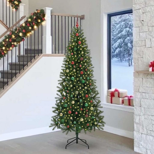 Mākslīgā Ziemassvētku Eglīte Su 300 Led Zaļa 240 Cm Pe Un Pvc Vidaxl