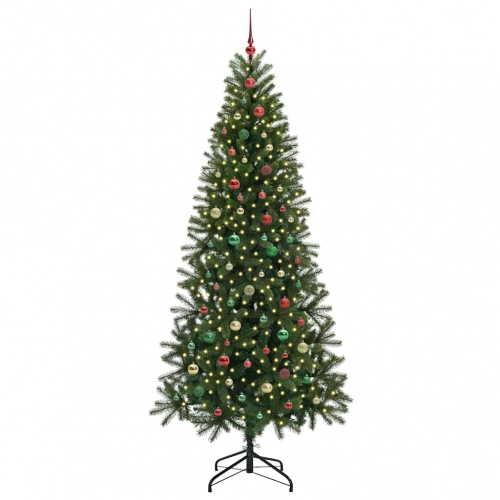 Mākslīgā Ziemassvētku Eglīte Su 300 Led Zaļa 240 Cm Pe Un Pvc Vidaxl