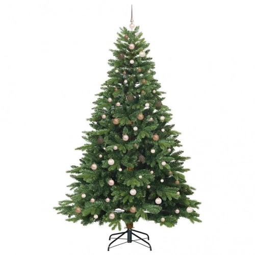 Mākslīgā Ziemassvētku Eglīte Su 300 Led Zaļa 240 Cm Pe Un Pvc Vidaxl