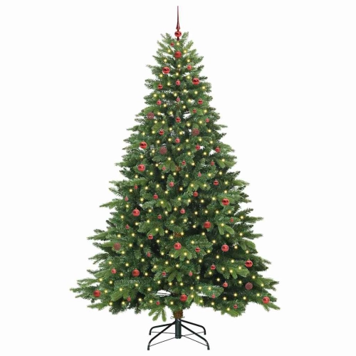 Mākslīgā Ziemassvētku Eglīte Su 300 Led Zaļa 240 Cm Pe Un Pvc Vidaxl