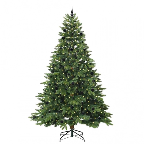 Mākslīgā Ziemassvētku Eglīte Su 300 Led Zaļa 240 Cm Pe Un Pvc Vidaxl