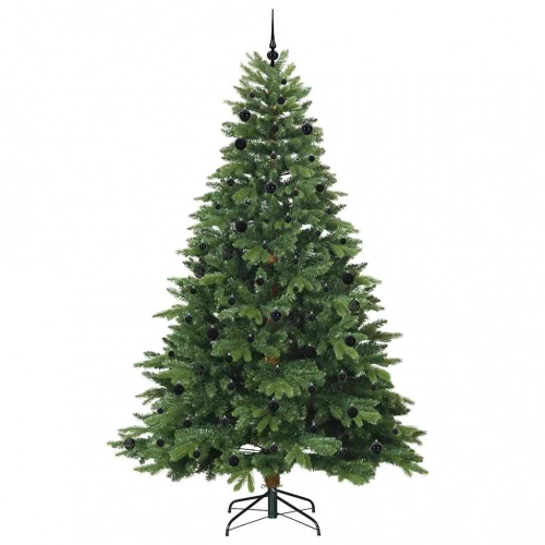 Mākslīgā Ziemassvētku Eglīte Su 300 Led Zaļa 240 Cm Pe Un Pvc Vidaxl
