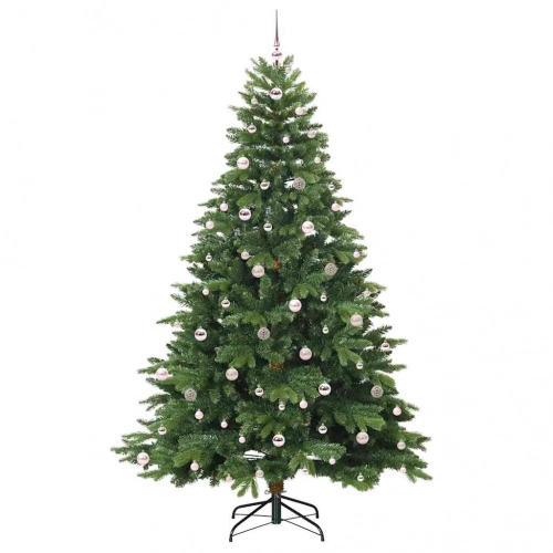 Mākslīgā Ziemassvētku Eglīte Su 300 Led Zaļa 240 Cm Pe Un Pvc Vidaxl