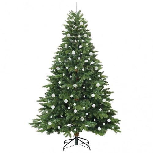 Mākslīgā Ziemassvētku Eglīte Su 300 Led Zaļa 240 Cm Pe Un Pvc Vidaxl