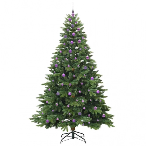 Mākslīgā Ziemassvētku Eglīte Su 300 Led Zaļa 240 Cm Pe Un Pvc Vidaxl