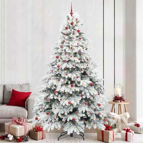 Mākslīgā Ziemassvētku Eglīte Su 300 Led Zaļa 240 Cm Pe Un Pvc Vidaxl