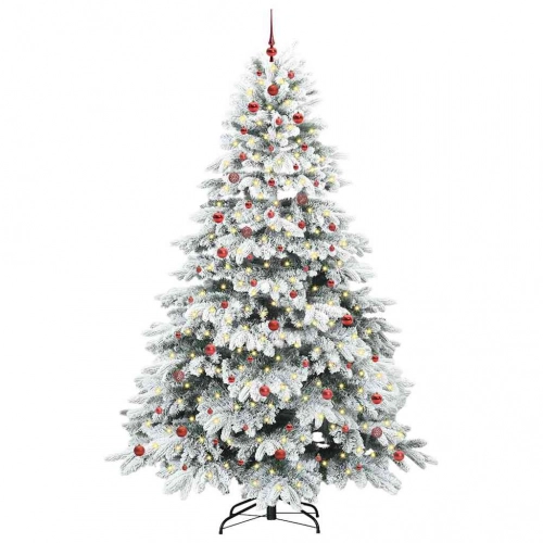 Mākslīgā Ziemassvētku Eglīte Su 300 Led Zaļa 240 Cm Pe Un Pvc Vidaxl