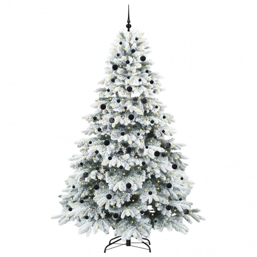 Mākslīgā Ziemassvētku Eglīte Su 300 Led Zaļa 240 Cm Pe Un Pvc Vidaxl
