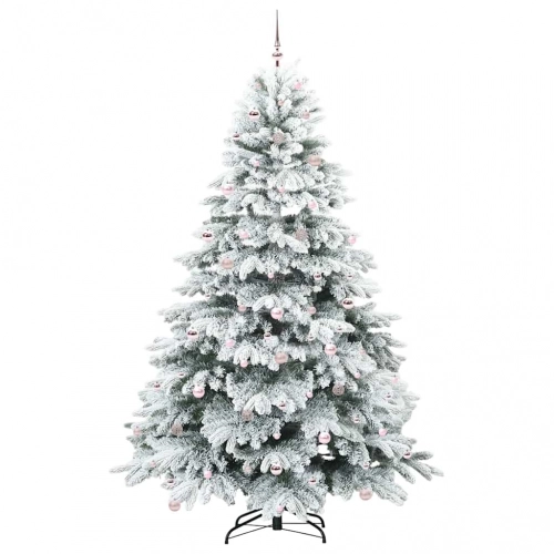 Mākslīgā Ziemassvētku Eglīte Su 300 Led Zaļa 240 Cm Pe Un Pvc Vidaxl
