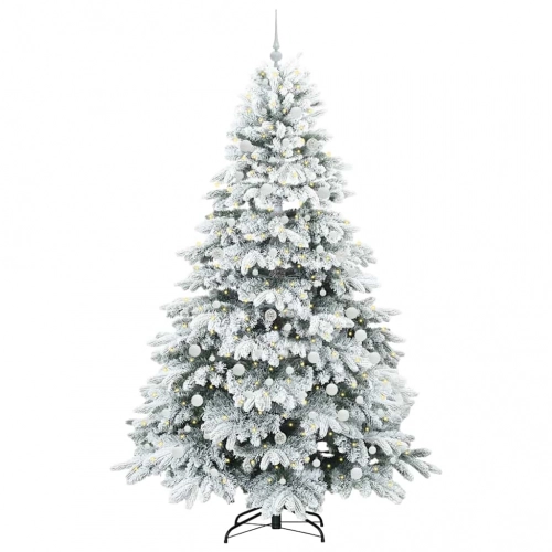 Mākslīgā Ziemassvētku Eglīte Su 300 Led Zaļa 240 Cm Pe Un Pvc Vidaxl
