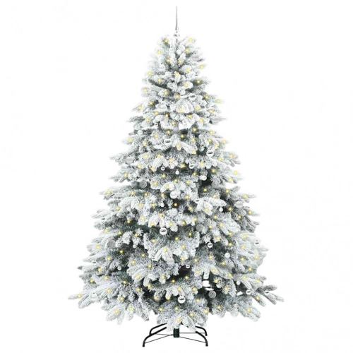 Mākslīgā Ziemassvētku Eglīte Su 300 Led Zaļa 240 Cm Pe Un Pvc Vidaxl