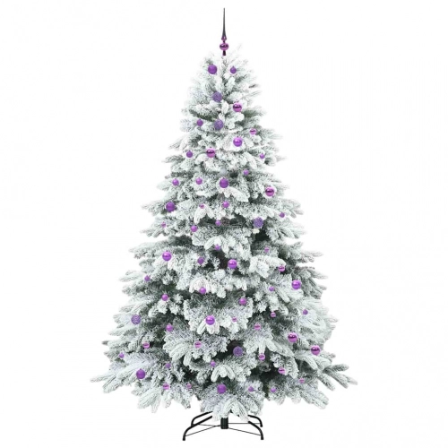 Mākslīgā Ziemassvētku Eglīte Su 300 Led Zaļa 240 Cm Pe Un Pvc Vidaxl