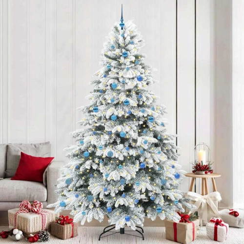 Mākslīgā Ziemassvētku Eglīte Su 300 Led Zaļa 240 Cm Pe Un Pvc Vidaxl