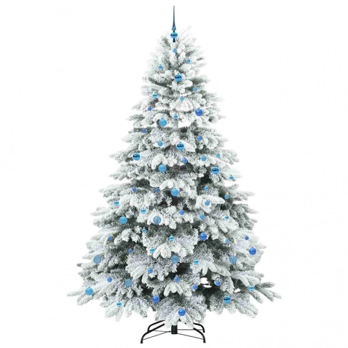 Mākslīgā Ziemassvētku Eglīte Su 300 Led Zaļa 240 Cm Pe Un Pvc Vidaxl