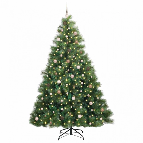 Mākslīgā Ziemassvētku Eglīte Su 300 Led Zaļa 240 Cm Pe Un Pvc Vidaxl