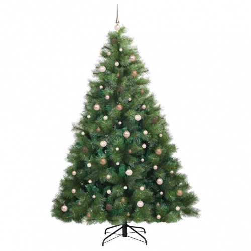 Mākslīgā Ziemassvētku Eglīte Su 300 Led Zaļa 240 Cm Pe Un Pvc Vidaxl