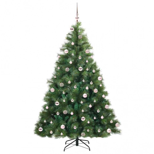 Mākslīgā Ziemassvētku Eglīte Su 300 Led Zaļa 240 Cm Pe Un Pvc Vidaxl