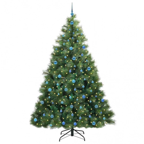 Mākslīgā Ziemassvētku Eglīte Su 300 Led Zaļa 240 Cm Pe Un Pvc Vidaxl