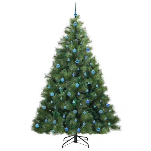 Mākslīgā Ziemassvētku Eglīte Su 300 Led Zaļa 240 Cm Pe Un Pvc Vidaxl