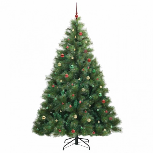 Mākslīgā Ziemassvētku Eglīte Su 300 Led Zaļa 240 Cm Pe Un Pvc Vidaxl
