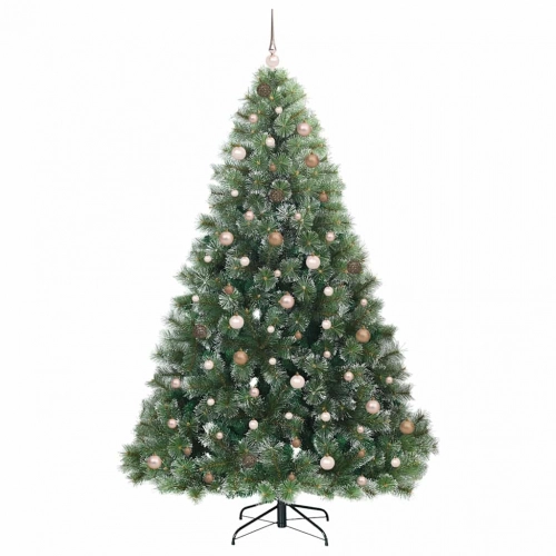 Mākslīgā Ziemassvētku Eglīte Su 300 Led Zaļa 240 Cm Pe Un Pvc Vidaxl