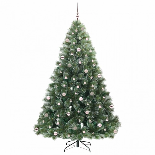 Mākslīgā Ziemassvētku Eglīte Su 300 Led Zaļa 240 Cm Pe Un Pvc Vidaxl