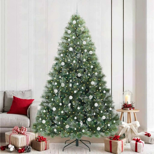 Mākslīgā Ziemassvētku Eglīte Su 300 Led Zaļa 240 Cm Pe Un Pvc Vidaxl