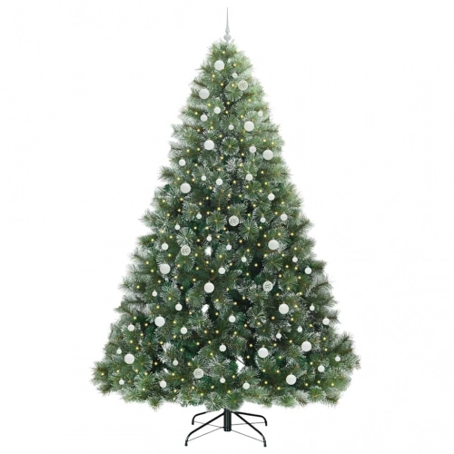 Mākslīgā Ziemassvētku Eglīte Su 300 Led Zaļa 240 Cm Pe Un Pvc Vidaxl