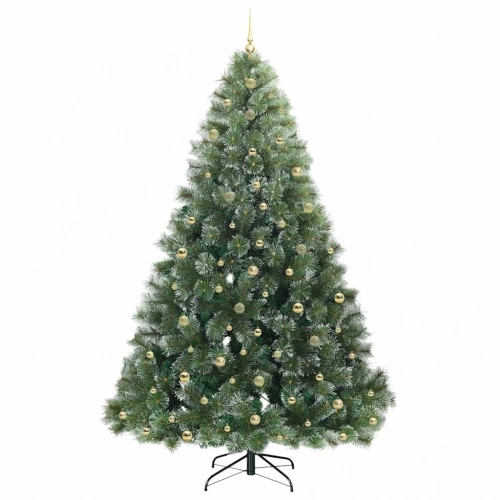 Mākslīgā Ziemassvētku Eglīte Su 300 Led Zaļa 240 Cm Pe Un Pvc Vidaxl