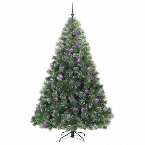 Mākslīgā Ziemassvētku Eglīte Su 300 Led Zaļa 240 Cm Pe Un Pvc Vidaxl