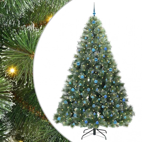 Mākslīgā Ziemassvētku Eglīte Su 300 Led Zaļa 240 Cm Pe Un Pvc Vidaxl