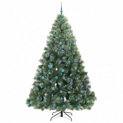Mākslīgā Ziemassvētku Eglīte Su 300 Led Zaļa 240 Cm Pe Un Pvc Vidaxl