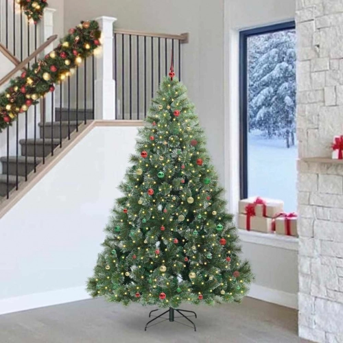 Mākslīgā Ziemassvētku Eglīte Su 300 Led Zaļa 240 Cm Pe Un Pvc Vidaxl
