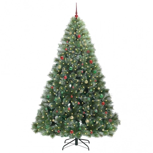 Mākslīgā Ziemassvētku Eglīte Su 300 Led Zaļa 240 Cm Pe Un Pvc Vidaxl