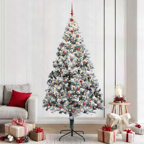 Mākslīgā Ziemassvētku Eglīte Su 300 Led Zaļa 240 X 150 Cm Vidaxl