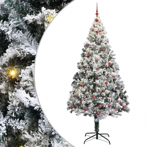 Mākslīgā Ziemassvētku Eglīte Su 300 Led Zaļa 240 X 150 Cm Vidaxl