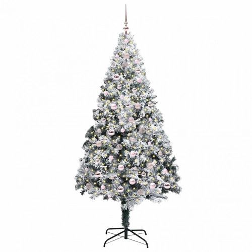 Mākslīgā Ziemassvētku Eglīte Su 300 Led Zaļa 240 X 150 Cm Vidaxl