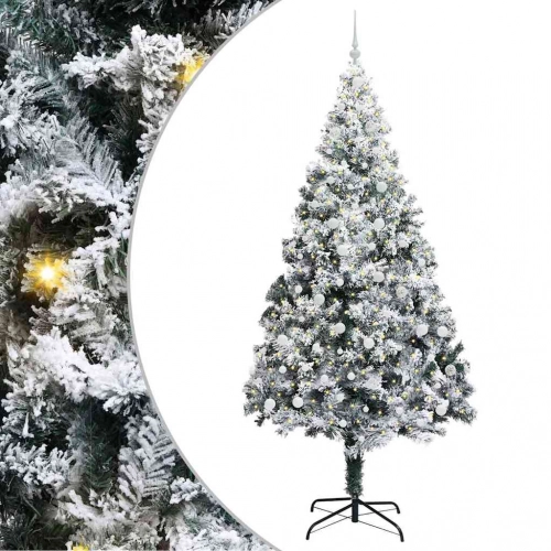 Mākslīgā Ziemassvētku Eglīte Su 300 Led Zaļa 240 X 150 Cm Vidaxl