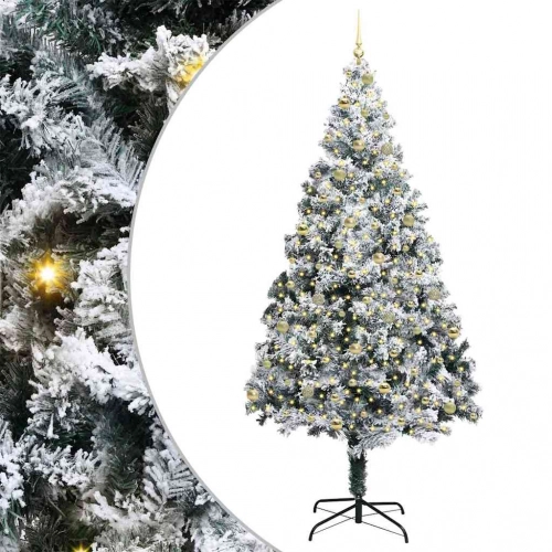 Mākslīgā Ziemassvētku Eglīte Su 300 Led Zaļa 240 X 150 Cm Vidaxl