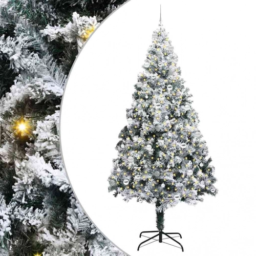 Mākslīgā Ziemassvētku Eglīte Su 300 Led Zaļa 240 X 150 Cm Vidaxl