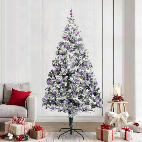 Mākslīgā Ziemassvētku Eglīte Su 300 Led Zaļa 240 X 150 Cm Vidaxl