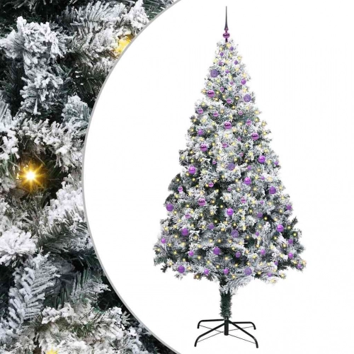 Mākslīgā Ziemassvētku Eglīte Su 300 Led Zaļa 240 X 150 Cm Vidaxl