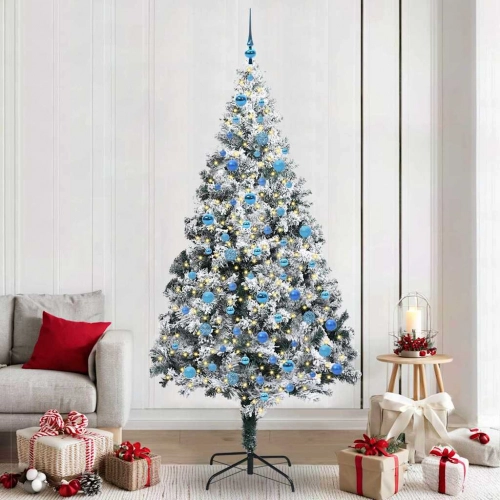 Mākslīgā Ziemassvētku Eglīte Su 300 Led Zaļa 240 X 150 Cm Vidaxl