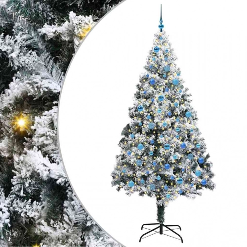 Mākslīgā Ziemassvētku Eglīte Su 300 Led Zaļa 240 X 150 Cm Vidaxl