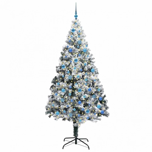 Mākslīgā Ziemassvētku Eglīte Su 300 Led Zaļa 240 X 150 Cm Vidaxl