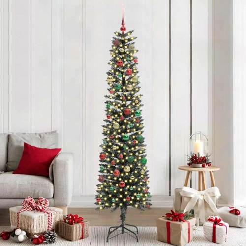 Mākslīgā Ziemassvētku Eglīte Su 300 Led Zaļa 58 X 58 X 210 Cm Vidaxl