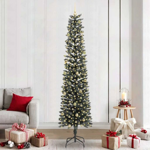 Mākslīgā Ziemassvētku Eglīte Su 300 Led Zaļa 58 X 58 X 240 Cm Vidaxl