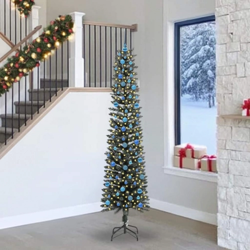Mākslīgā Ziemassvētku Eglīte Su 300 Led Zaļa 58 X 58 X 240 Cm Vidaxl